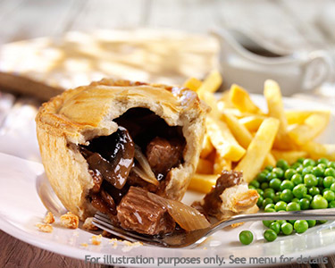 The Anne Arms - Steak and Ale Pie